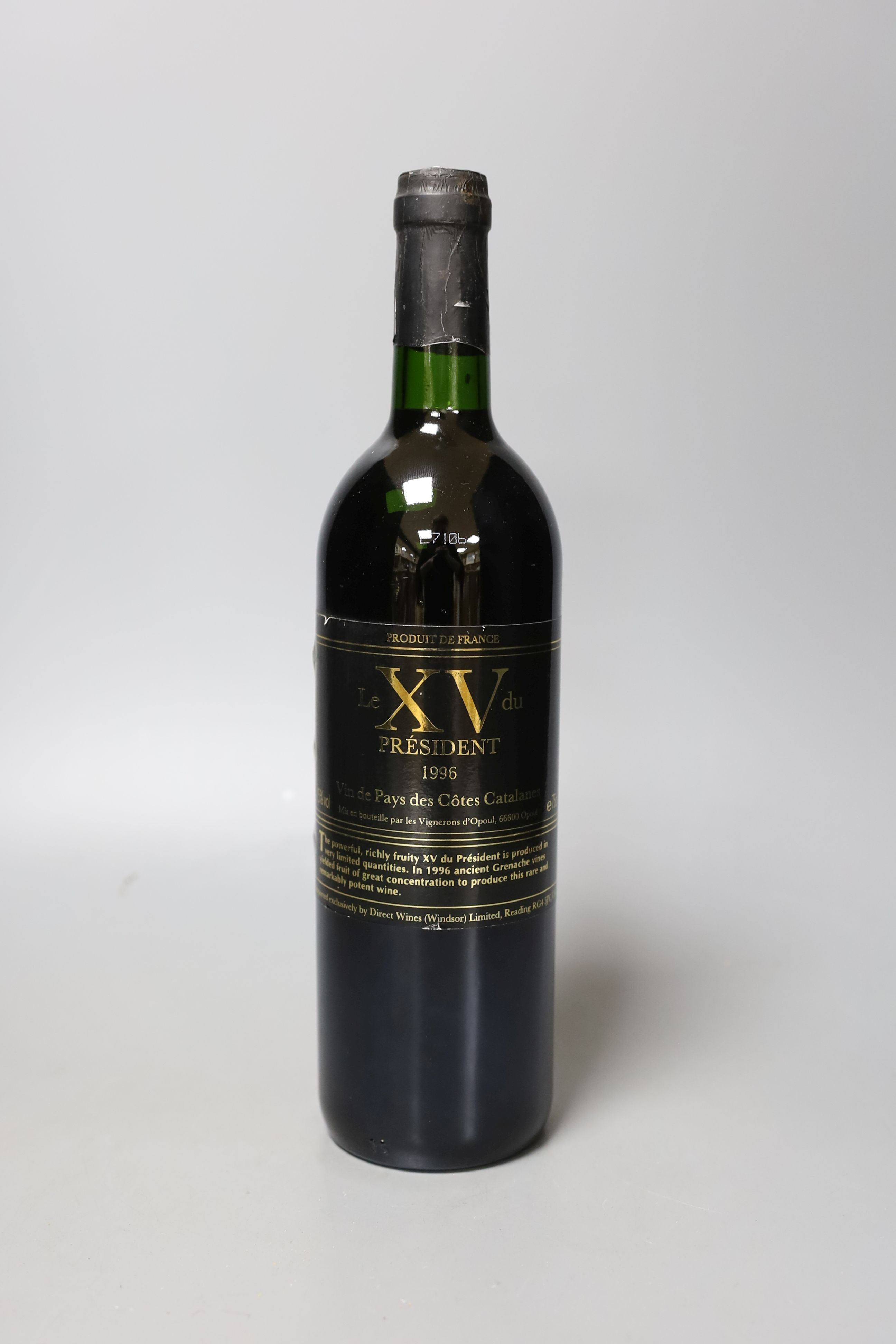 Eleven bottles of Le XV du President Grenache Vielle Vignes - IGP Cotes Catalanes 1996 75cl